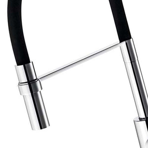 Miscelatore winter a canna alta con doccetta estraibile