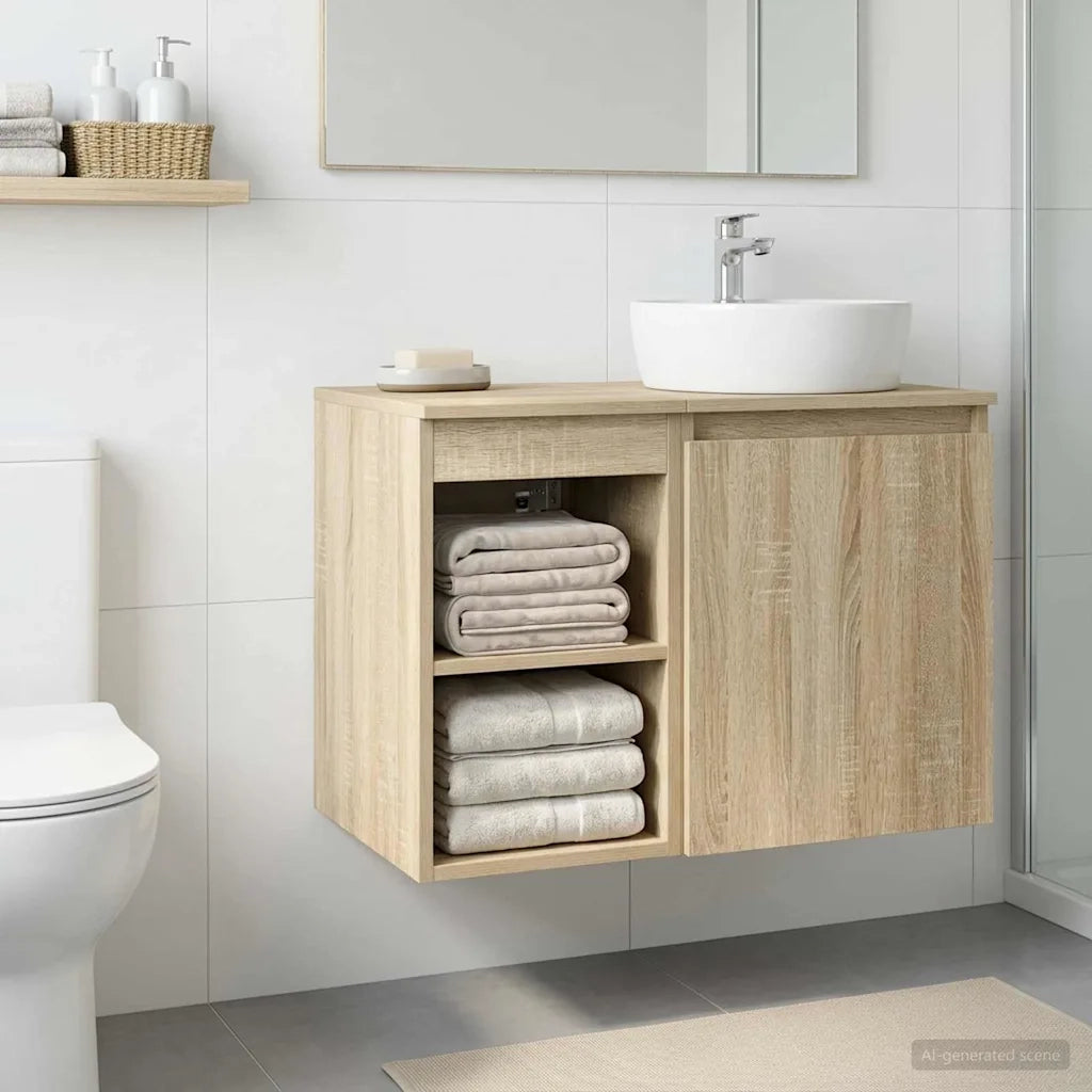 Armadio Bagno In-between Rovere Sonoma 30 x 35 x 50 cm 890336