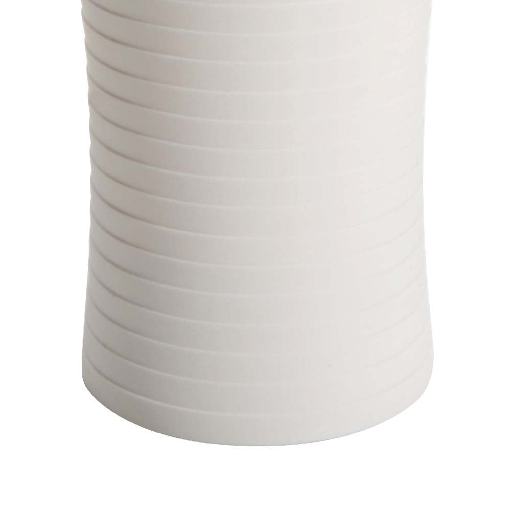 Bicchiere bianco - serie bowling