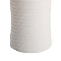 Bicchiere bianco - serie bowling