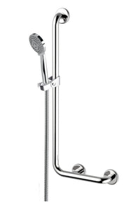 Set saliscendi doccia con maniglione, completo