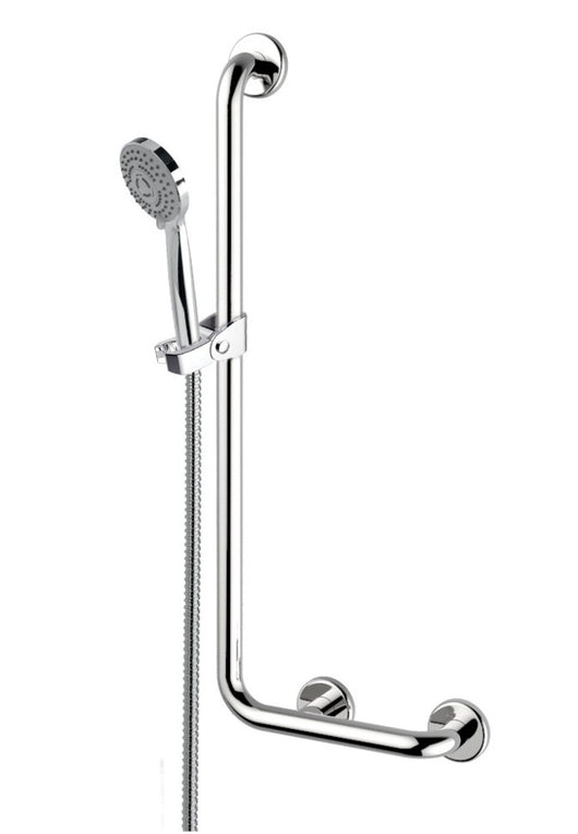 Set saliscendi doccia con maniglione, completo