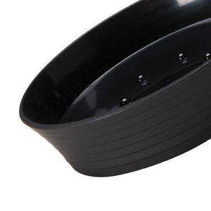 Porta sapone nero - serie bowling