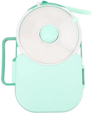 Contenitore per Snack Multifunzionale - Contenitore per Bambini con Scatole - Contenitore per Snack in Acciaio Inossidabile - Contenitore per Snack con Scatole - Resistente all'Umidità - Facile da Pulire