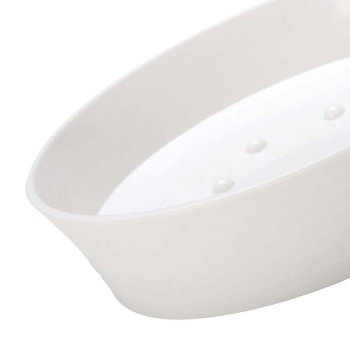 Porta sapone bianco - serie bowling