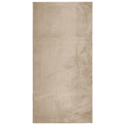Tappeto del soggiorno | Tappeto a Pelo Corto HUARTE Morbido e Lavabile Sabbia 100x200cm