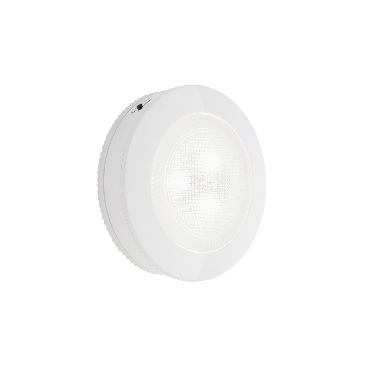 Applique Moderna Lero Plastica Bianco Led Integrato 0,4W 6500K