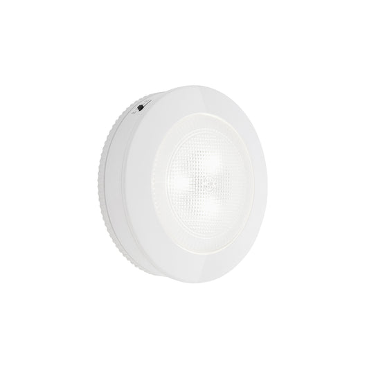 Applique Moderna Lero Plastica Bianco Led Integrato 0,4W 6500K