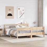 Letto senza Materasso 200x200 cm in Legno Massello di Pino 3306174