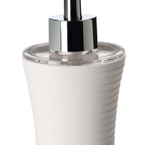 Dispenser sapone bianco - serie bowling