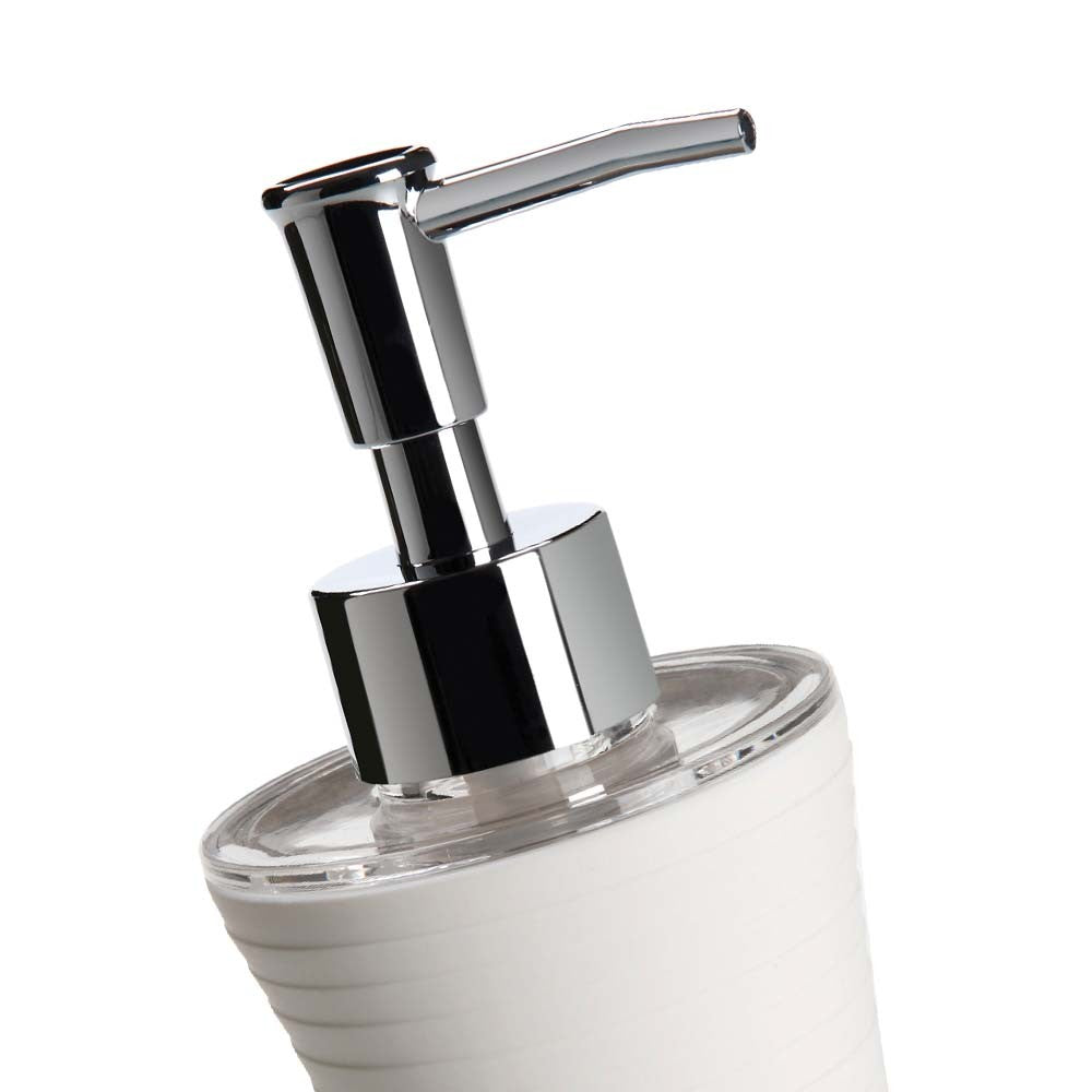 Dispenser sapone bianco - serie bowling