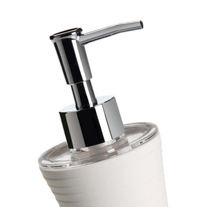 Dispenser sapone bianco - serie bowling