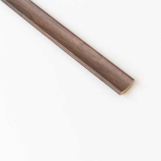 angolare mdf noce scuro liscio mm.22x22x2400 cod:ferx.2274