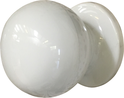 Pomolo in resina bianco mm 70