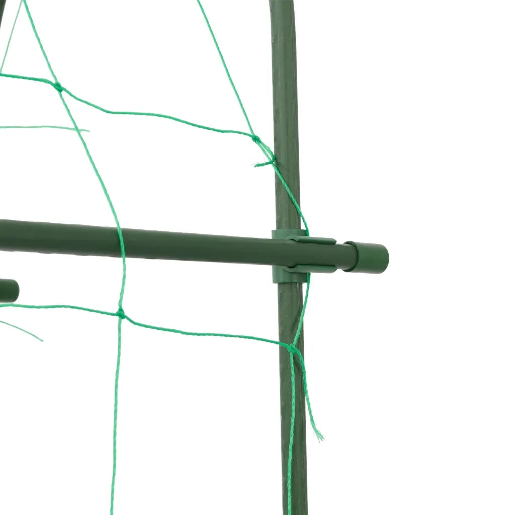 Tralicci Giardino per Piante Rampicanti 2pz Telaio a U Acciaio 3281498
