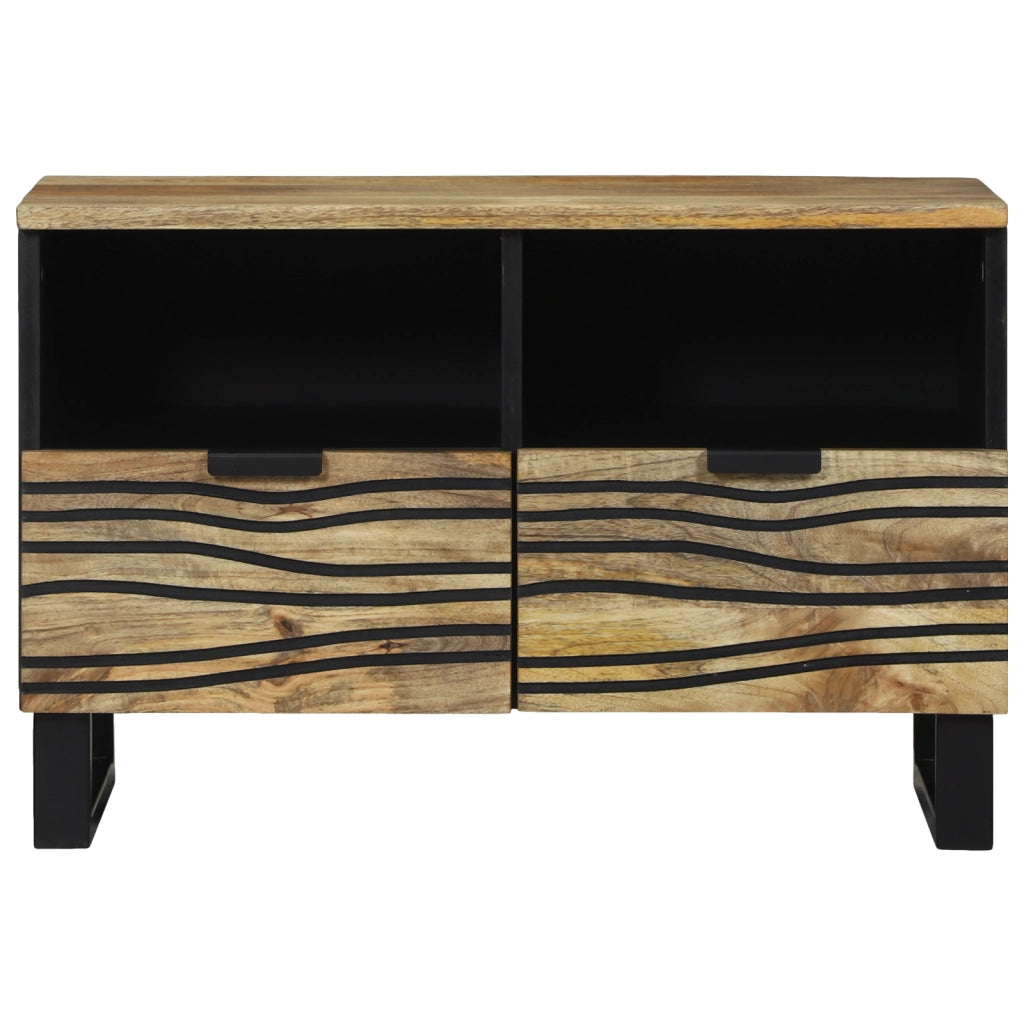 Cabinet per TV 70x33.5x46 cm in legno massello di mango