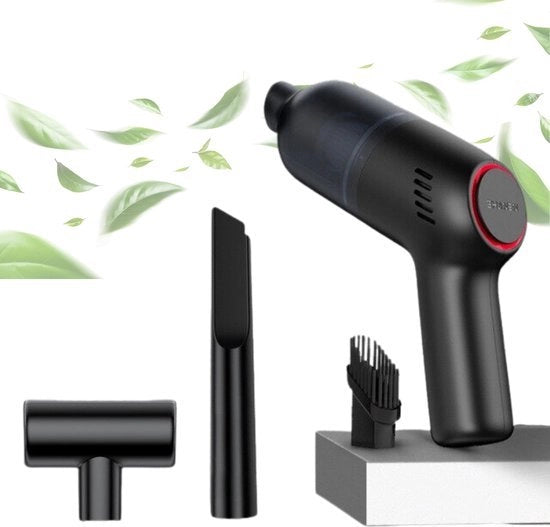Aspiratore di Polvere Manuale - Senza Cavo - Senza Fili - Auto Aspiratore - Per Caravan - Più Venduto - Nero