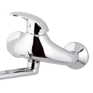 Rubinetto lavello a muro - serie ten