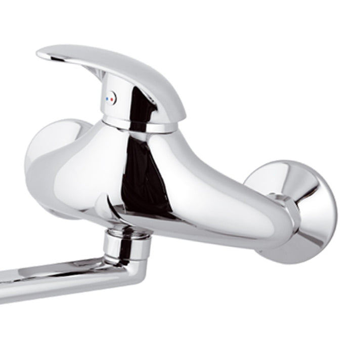 Rubinetto lavello a muro - serie ten