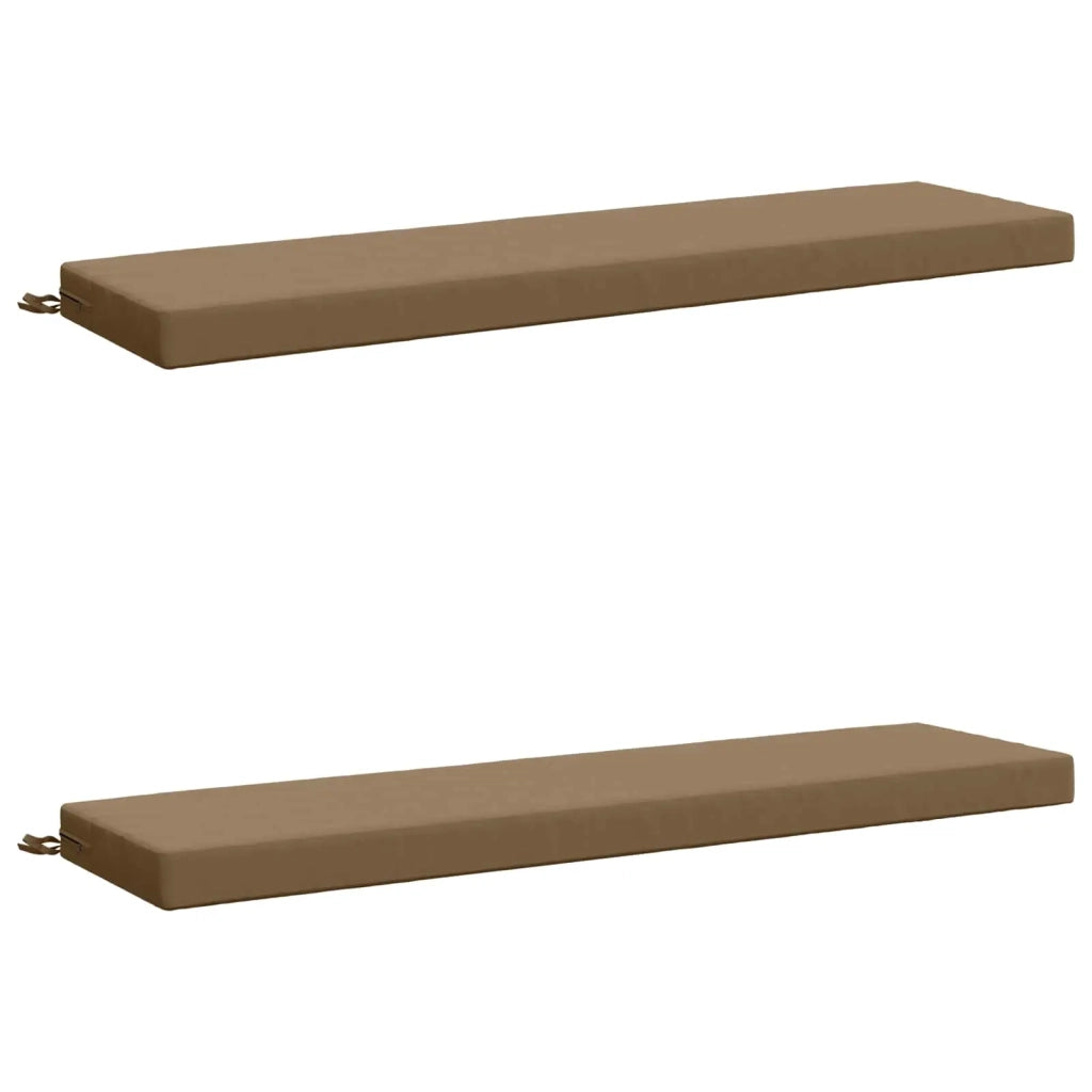 Cuscini per Panchina a 2 Pezzi SOEST 2 pz 100% Poliestere 949887