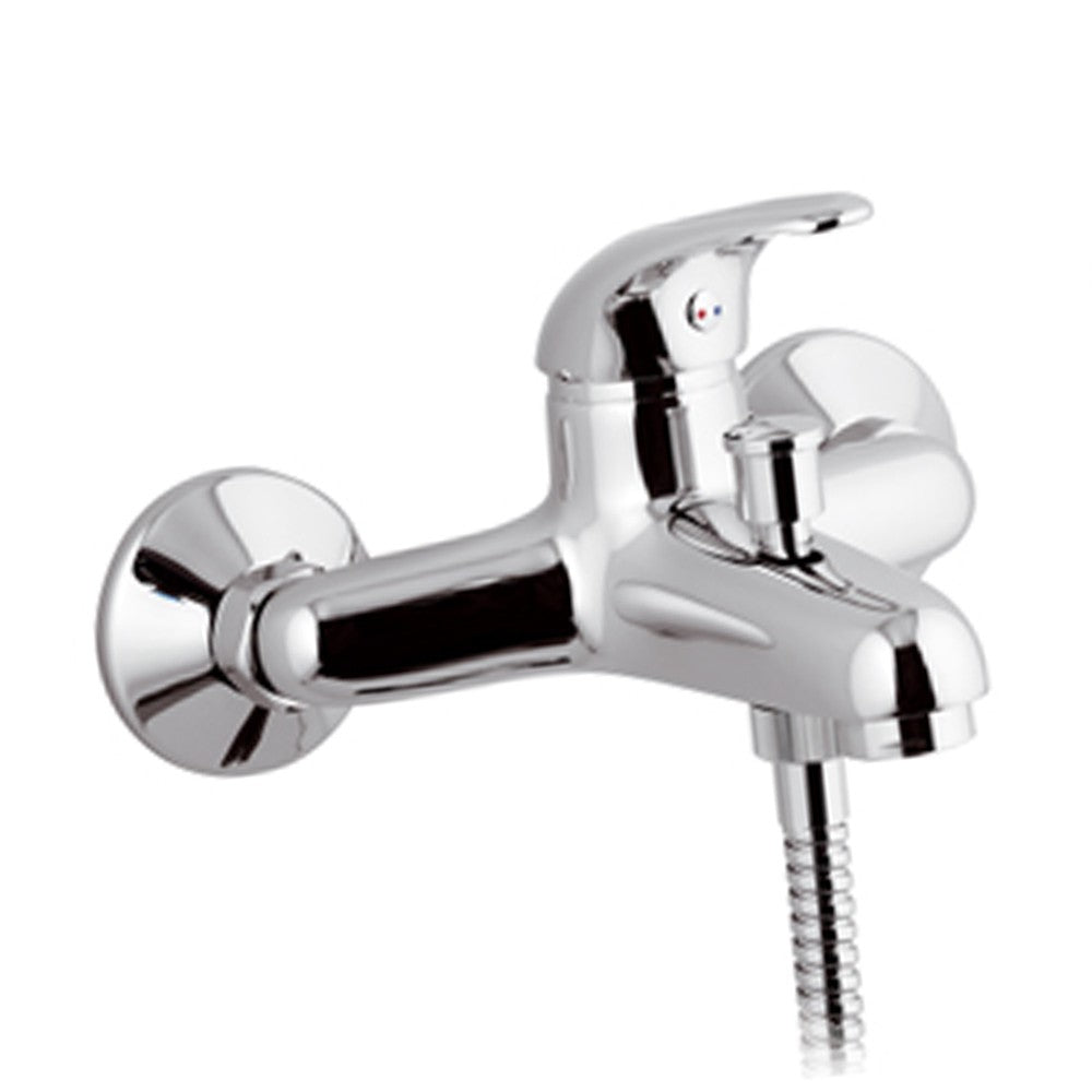 Rubinetto vascaesterno, con doccia duplex - serie 35