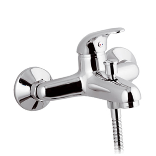 Rubinetto vascaesterno, con doccia duplex - serie 35