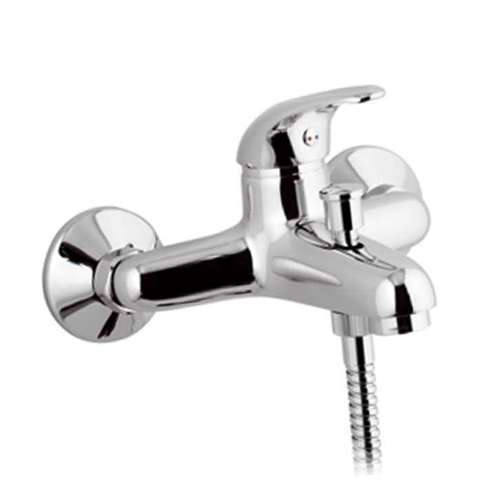 Rubinetto vascaesterno, con doccia duplex - serie 35