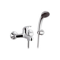 Rubinetto vascaesterno, con doccia duplex - serie 35