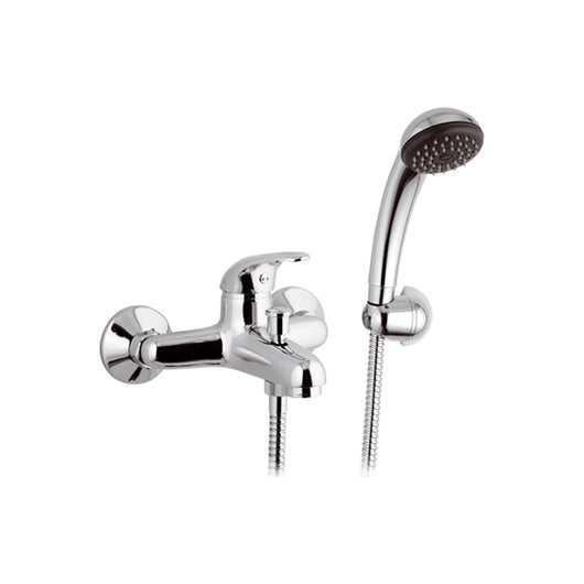 Rubinetto vascaesterno, con doccia duplex - serie 35