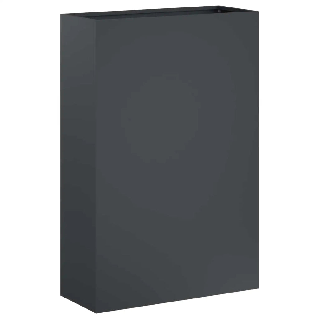 Vaso da giardino Antracite 40 x 20 x 75 cm 8005432