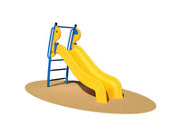 Scivolo Maignan Giochipark H195 o 275cm in polietilene e scala in metallo - Scivolo H 195cm