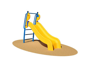 Scivolo Maignan Giochipark H195 o 275cm in polietilene e scala in metallo - Scivolo H 195cm