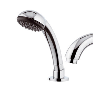 Rubinetto bordo vasca con deviatorebocca fusa e doccetta - serie 35