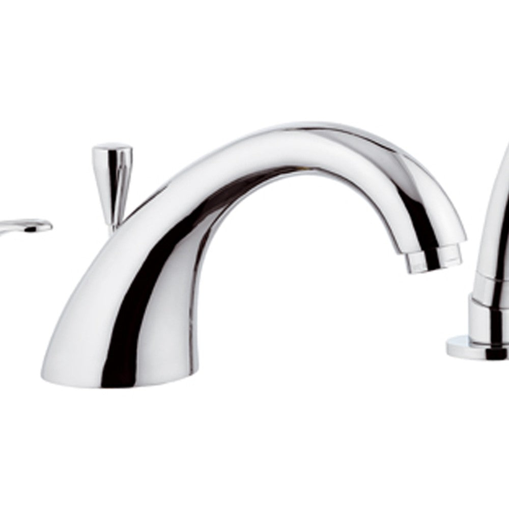 Rubinetto bordo vasca con deviatorebocca fusa e doccetta - serie 35