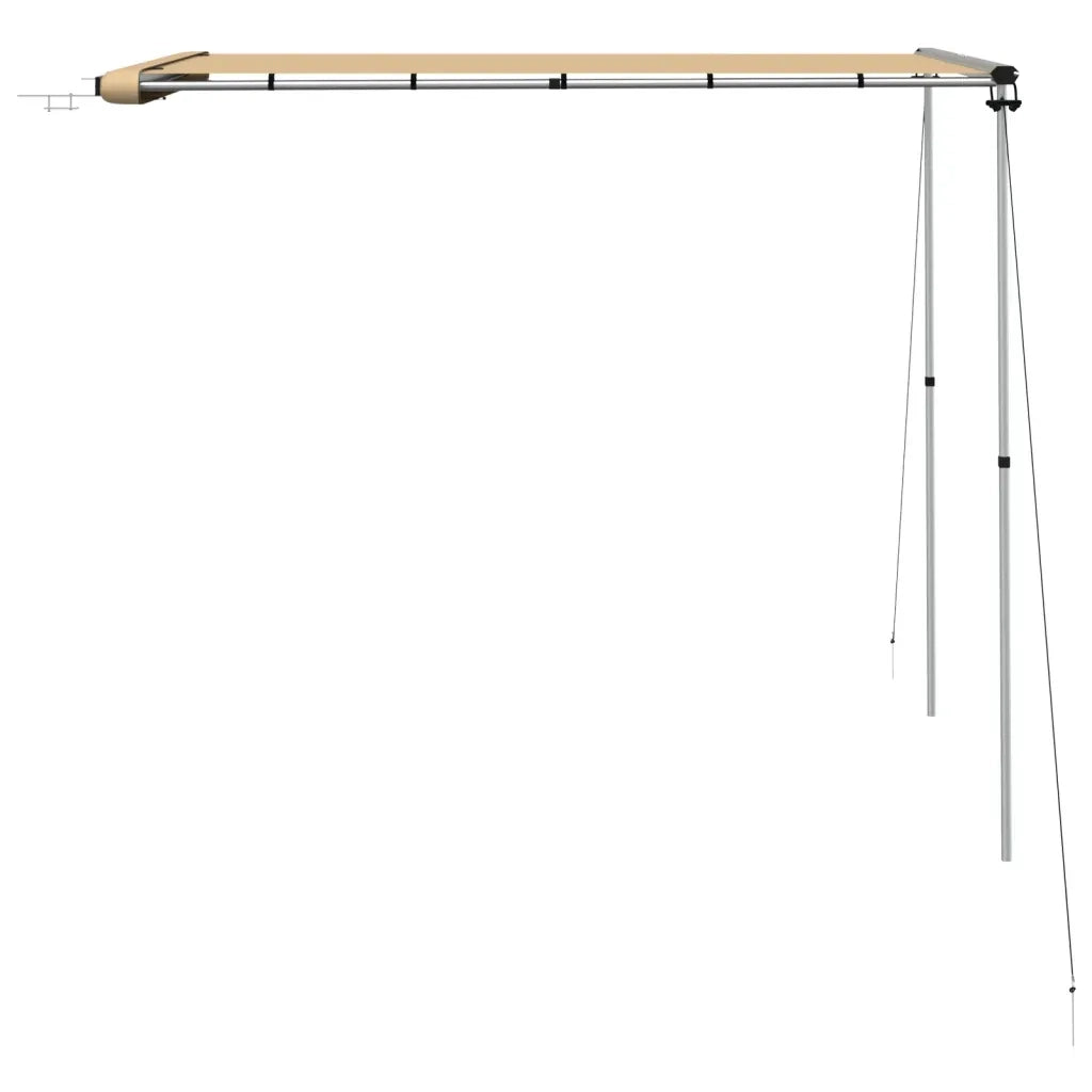 vidaXL Tendalino per Camper e Roulotte 1,8x2,5x2,15 m Beige