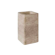 Bicchiere porta spazzolini in cemento - serie ramses