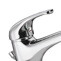 Rubinetto miscelatore economico per lavabo con scarico in plastica 35