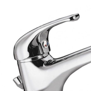 Rubinetto miscelatore economico per lavabo con scarico in plastica 35