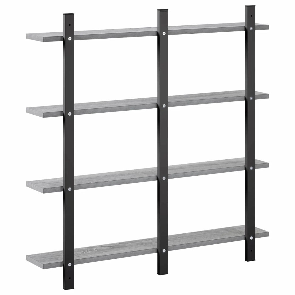 Scaffale da parete Sonoma grigio 79.5 x 13.5 x 80 cm 8020380