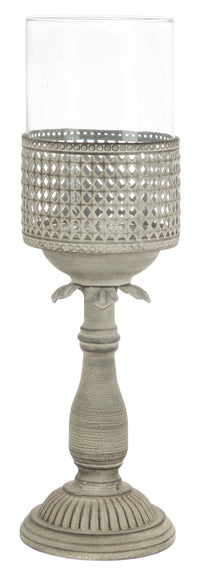 Porta Candele Shabby Chic Elegante Decorazioni Casa Anticate Blanc Mariclò Dimensioni: Grande