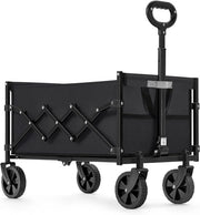 Carrello da giardino e outdoor pieghevole - Compatto, leggero e resistente fino a 150 kg di carico