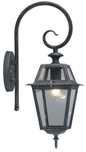 lanterna "milano" w.60 con braccio grigio ghisa cod:ferx.22789