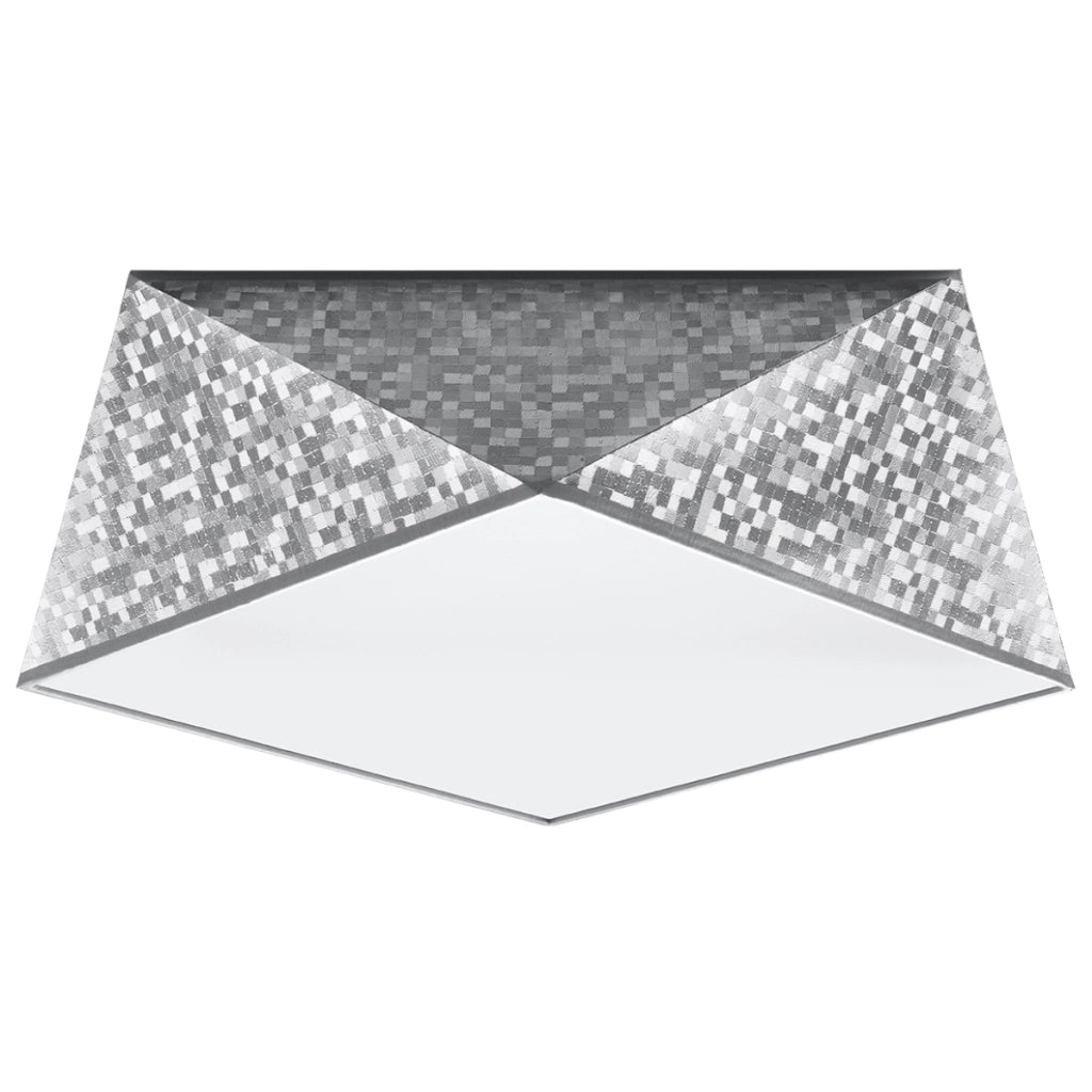 Lampada da soffitto HEXA 35 argento