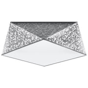 Lampada da soffitto HEXA 35 argento