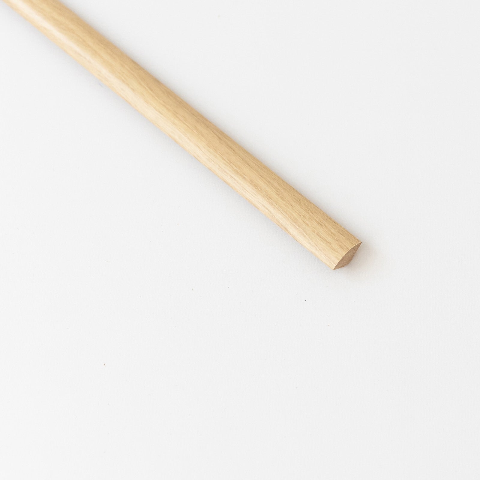 quarto di tondo mdf rovere naturale mm.14x14x2400 cod:ferx.2278