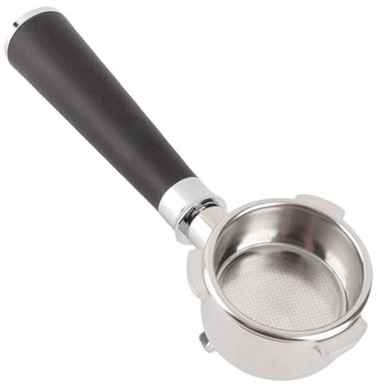 Portafiltro 54mm Acciaio Inossidabile - Doppia Fuga - Bocchetta Sostituibile - Compatibile con 870/880 - Duraturo - Facile da Pulire - Manico Caffè