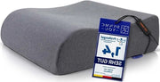 Sedia Elettrica per Adulti - Cuscino Sedile Rigido 13 cm di Altezza - Sedia per Auto Sedia per Ufficio - Grigio
