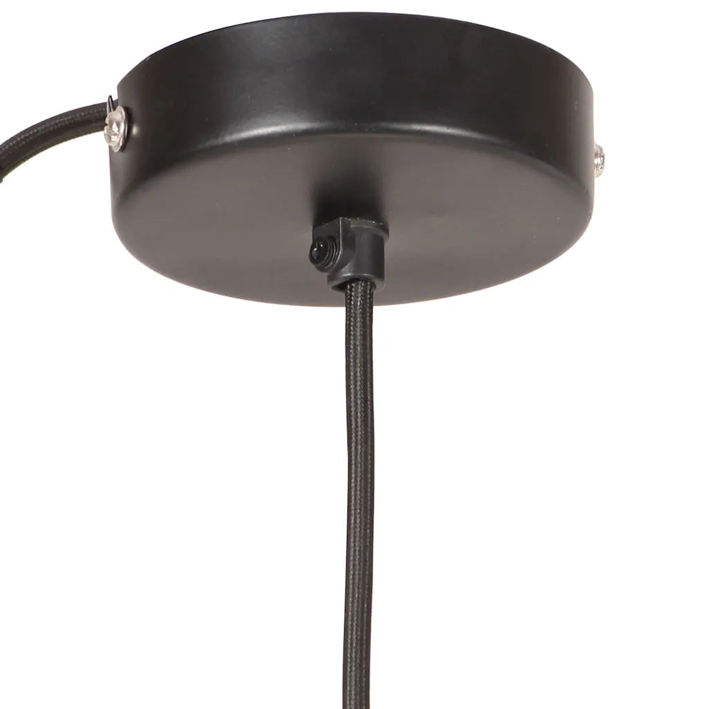Lampada a Sospensione 25 W Nera Rotonda 17 cm E27 CFW7298531