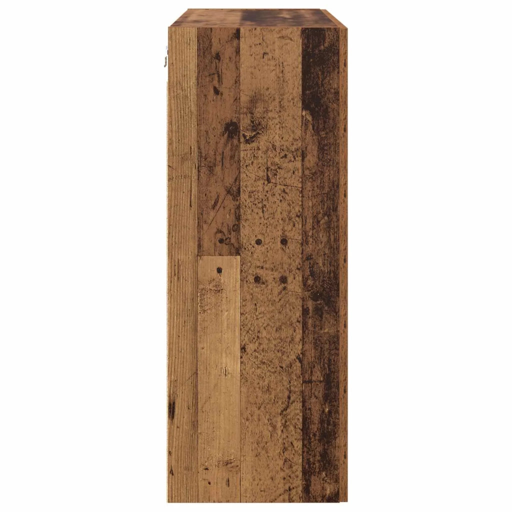 Armadio Montaggio a parete Legno vecchio 69,5 x 34 x 90 cm CFW2751747