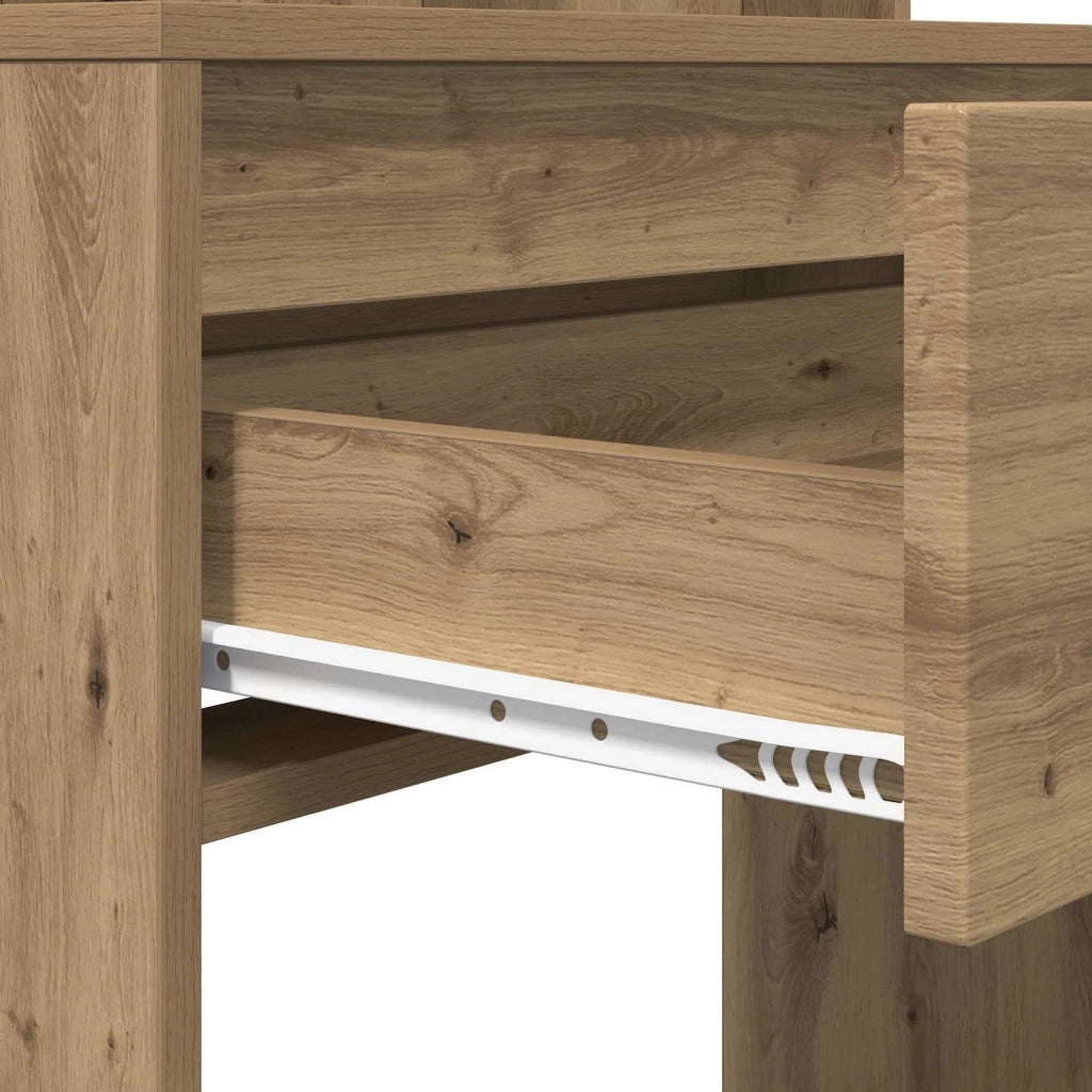 Tavoli da Trucco per Camera da Letto Rovere artigianale 888986